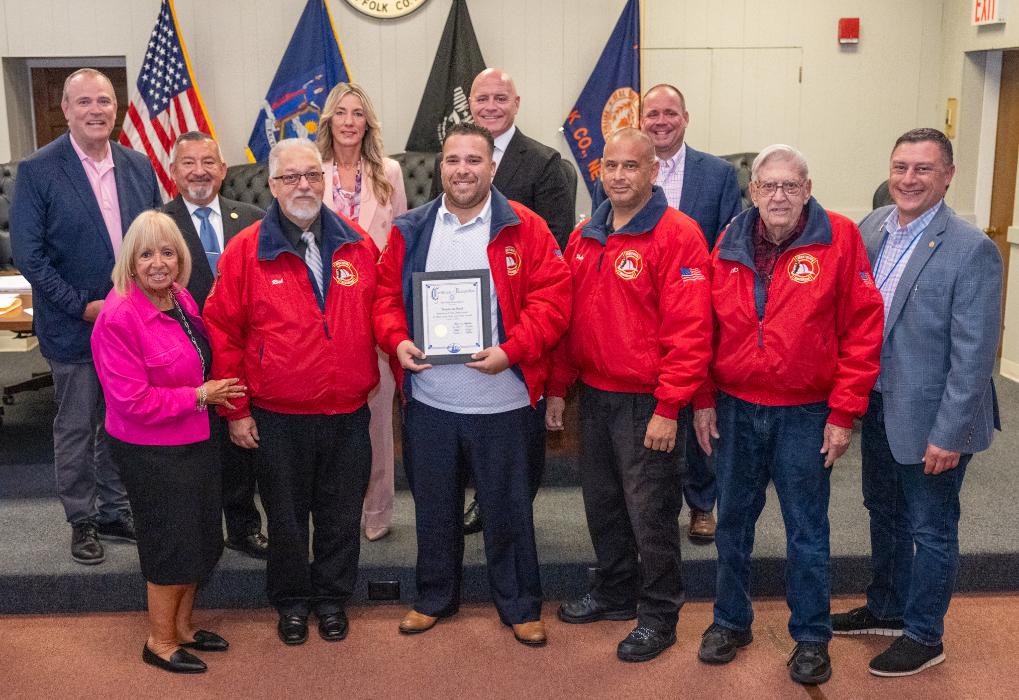 Councilman with seniors