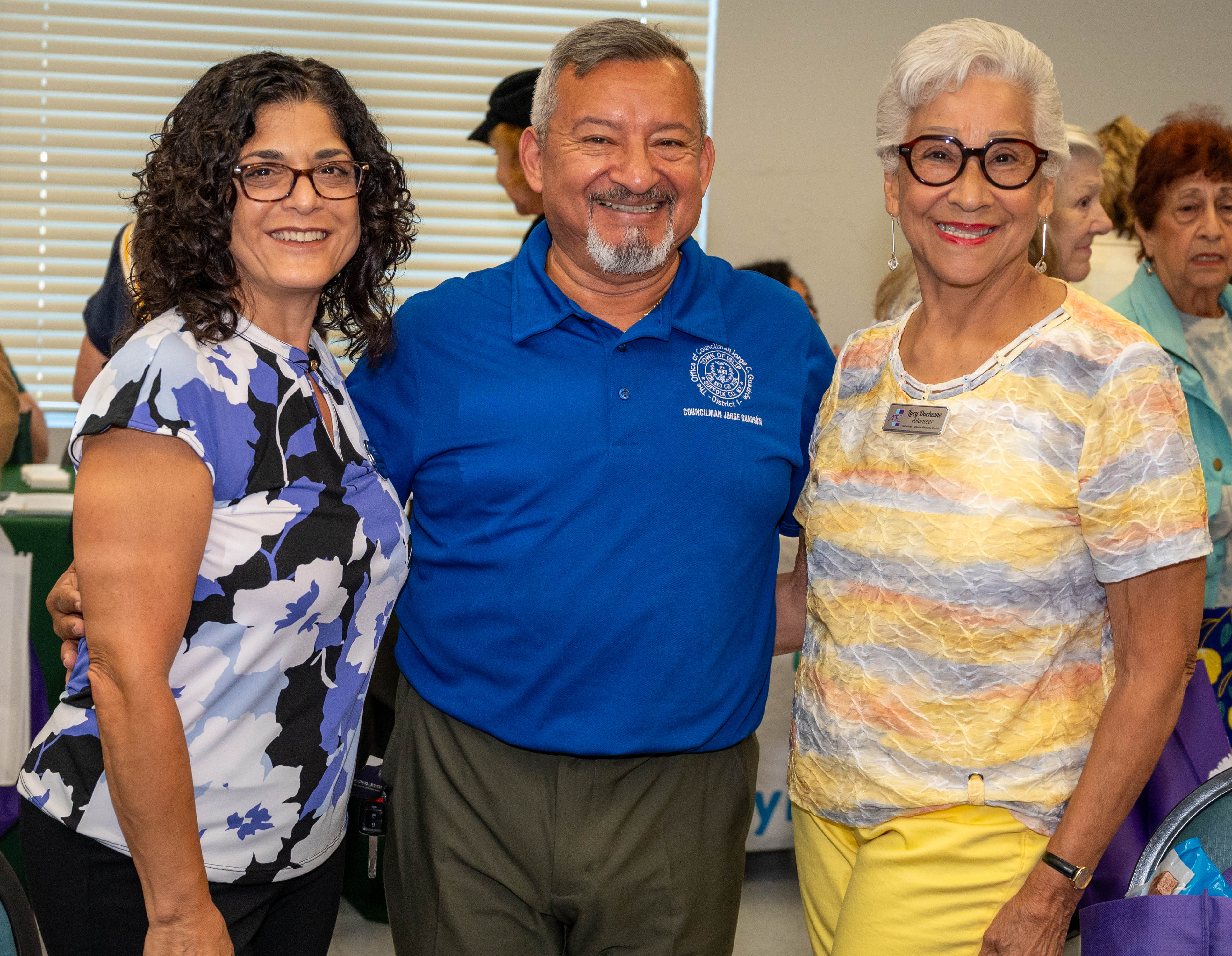 Councilman with seniors