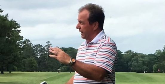 Doug Jansen on golf course