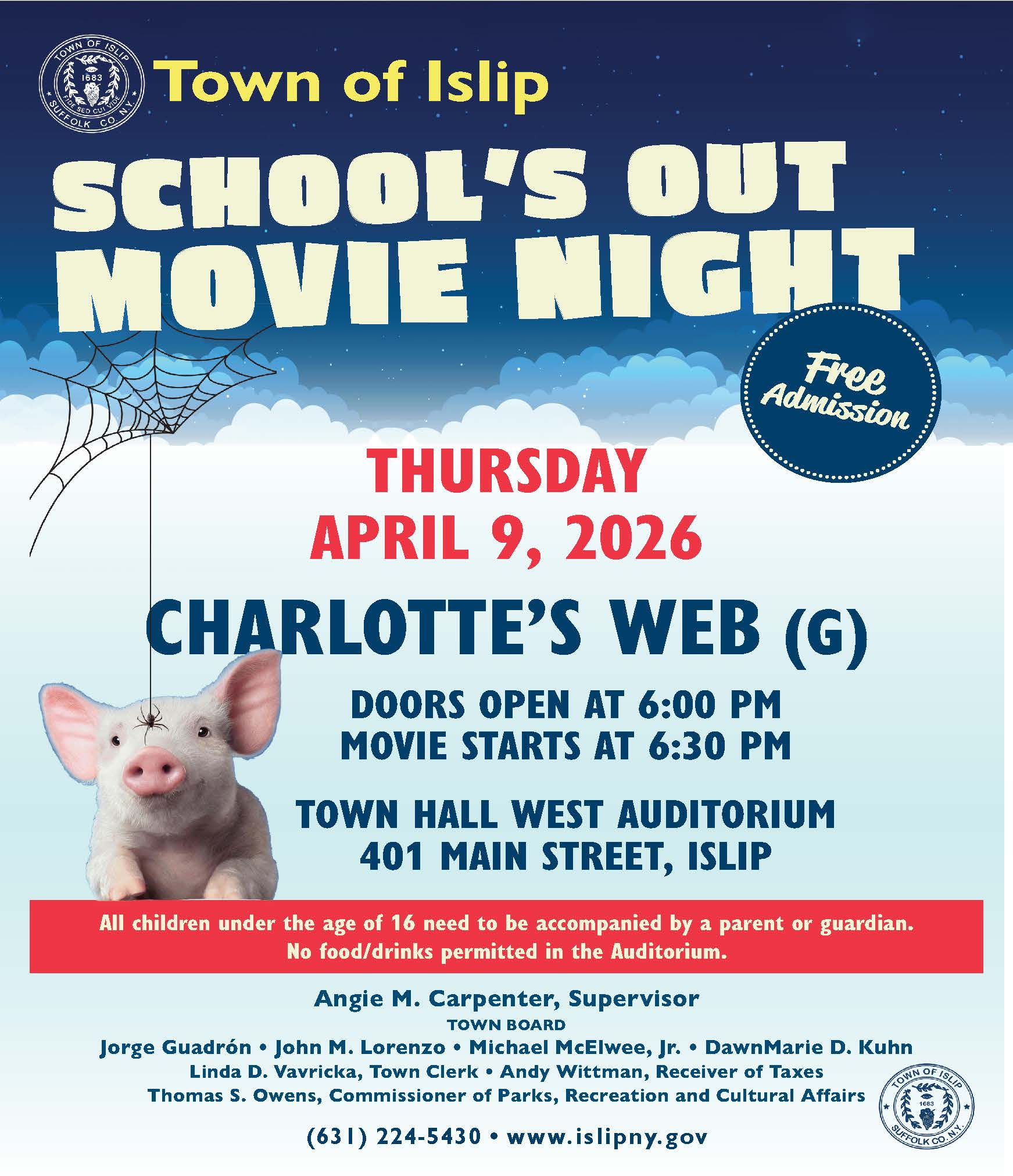 2026 School's Out Movie Night 2026 School's Out Movie Night