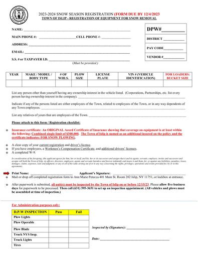 Paid Snow Plowers for 2023/24 Season - English
