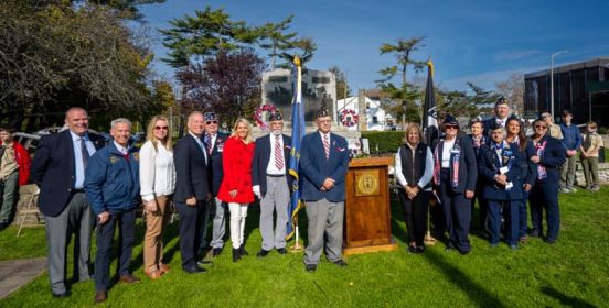 Supervisor, Councilmembers and Members of American Legion Post 411