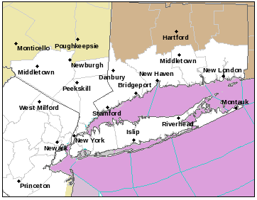 radar map of long island