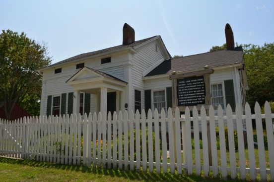 front shot of historic house at Grange