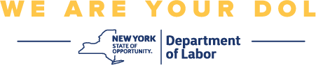 NYS Dpt of Labor logo