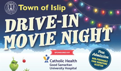 Grinch Drive-In Movie Flyer