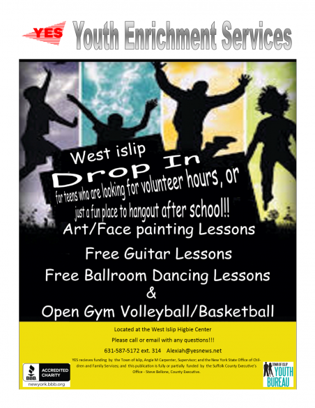 A flyer for the program, details in the article text.
