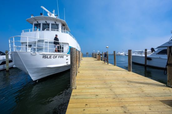 ferry at the dock