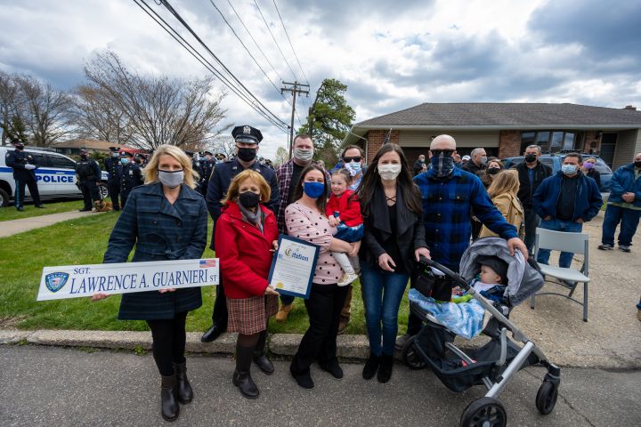 Street Renamed in Islip Terrace for Fallen Hero Lawrence Guarnieri