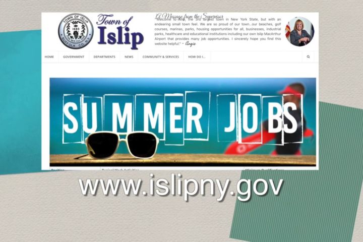 Town of Islip says "We're Hiring!"