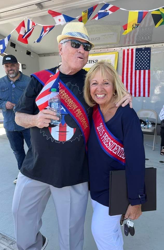 Angie with parade president