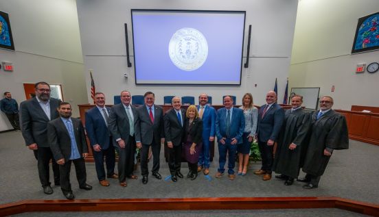 Local Officials, Electeds, Group photo