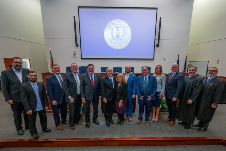 Supervisor Angie Carpenter and Town Board Sworn In to Offices