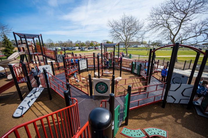 Swing by Sayville's New Playground!