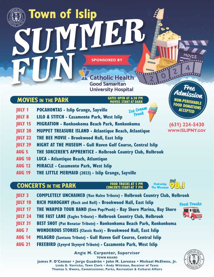 2024 Islip Summer Series