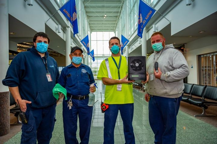 New Technology to Sanitize Air and Surfaces at MacArthur Airport