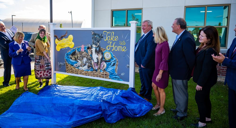 Officials stand by newly unveiled Shelter sign