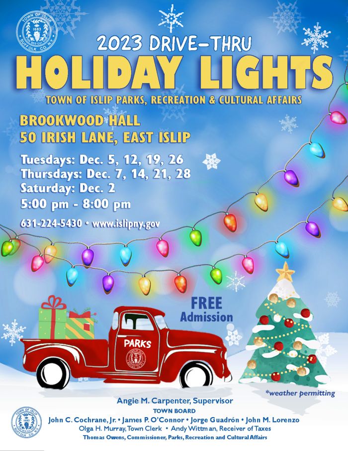 Holiday Lights 2023 Flyer Holiday Lights 2023 Flyer