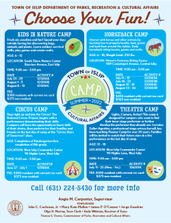 whole 2022 camp flyer, small view