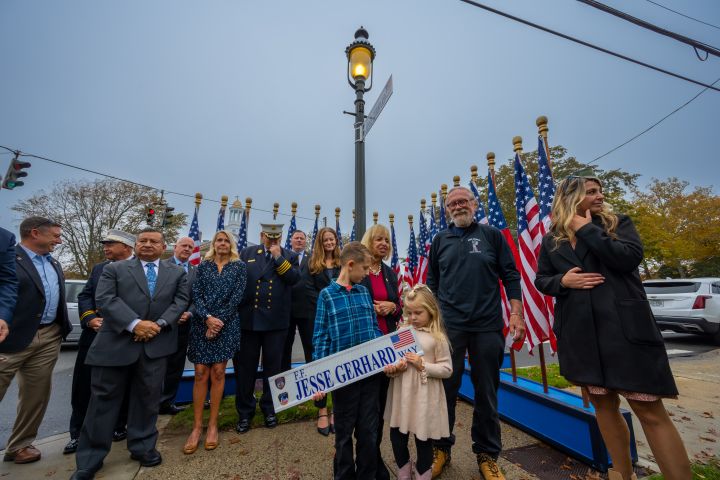 Street Renamed in Islip In Memory of Fallen Firefighter